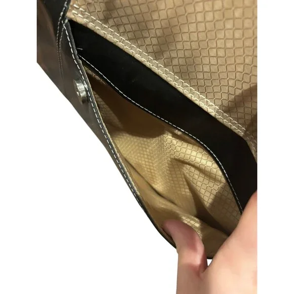 McKlein Glenview Women's Black Leather Inner Pockets Organizer Laptop Briefcase - Picture 6 of 16